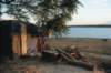 Fishermen's camp on the Trs Marias reservoir 